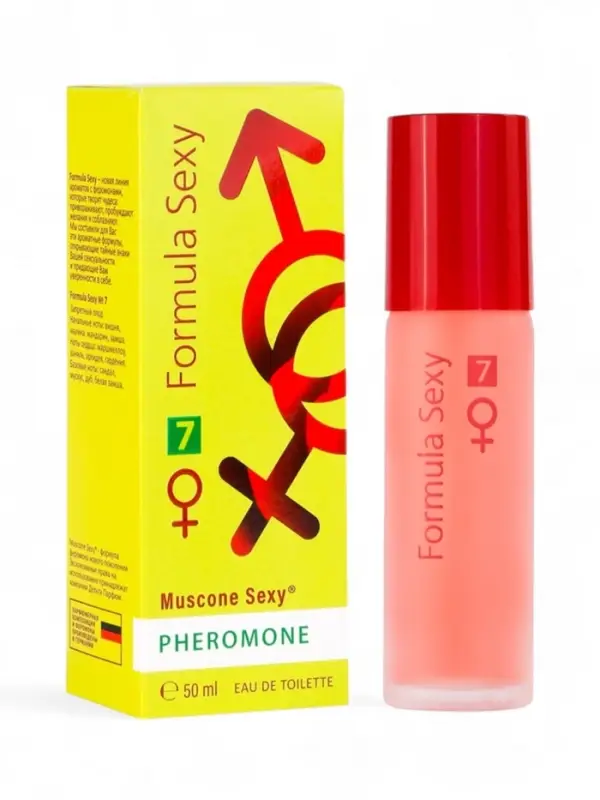 Туалетная вода женская с феромонами FORMULA SEXY №7, 50 мл Туалетная вода женская с феромонами FORMULA SEXY №7, 50 мл
