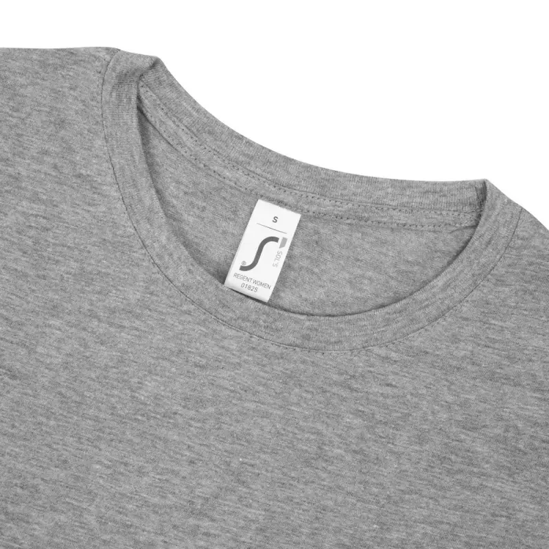 Футболка женская Regent Women серый меланж, размер S Футболка женская Regent Women серый меланж, размер S