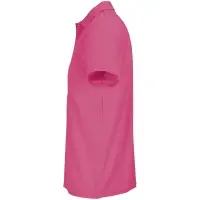 Рубашка поло унисекс Pitcher, розовая (ribbon pink), размер S