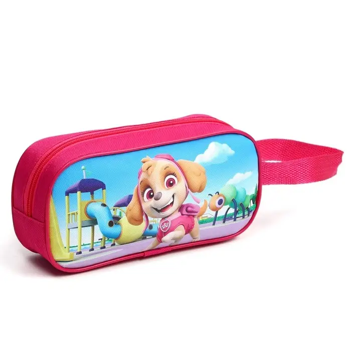 Косметичка детская на молнии 22&times;11&times;1.5 см для девочки, косметичка, Щенячий патруль