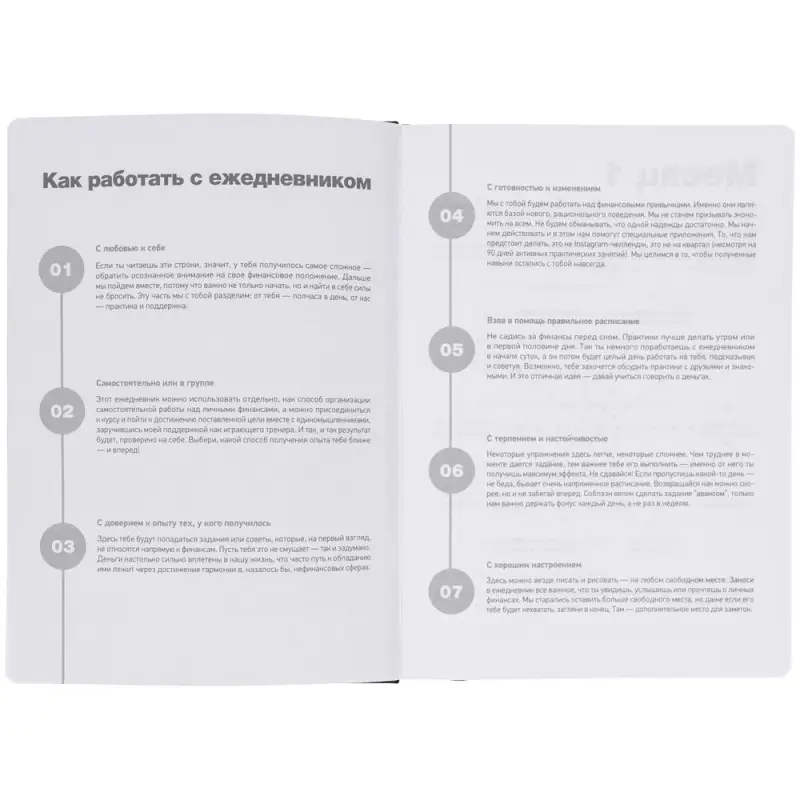 Ежедневник «Финансовая грамотность», недатированный, черный