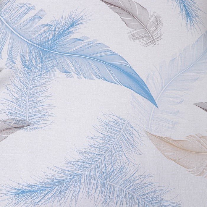 Клеёнка на стол на тканевой основе «Перья», ширина 137 см, рулон 20 метров, толщина 0,25 мм, цвет серый Клеёнка на стол на тканевой основе «Перья», ширина 137 см, рулон 20 метров, толщина 0,25 мм, цвет серый