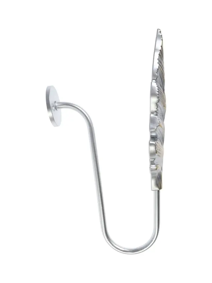 Крючок для штор CAPPIO KS041, цвет серебро с золотом, набор 2 шт