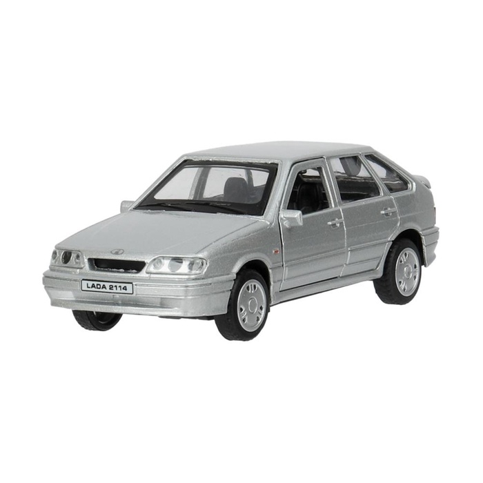 Машина металл LADA -2114 "SAMARA" 12 см, инерц, серебрист 2114-12-SR-WOD