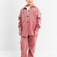 Костюм детский KAFTAN "Velvet", р. 30 (98-104), розовый