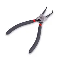 Щипцы для стопорных колец "загнутый сжим" 180 мм AVS CP180-CC