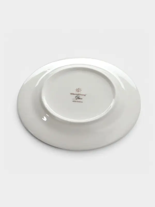 Тарелки WY Grace, d=20.5 см, набор 2 шт., фарфор, белые