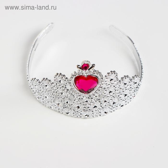 Корона «Сердце», цвета МИКС Корона «Сердце», цвета МИКС