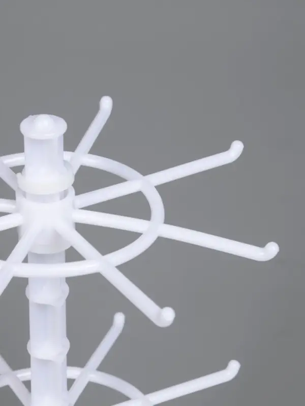 Подставка для украшений &laquo;QF. Карусель&raquo;, универсальная, 16&times;16&times;28 см, белая