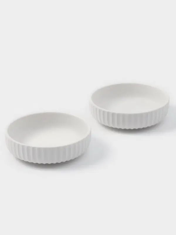 Набор соусников 2 шт Magisto Line 9*2.5 см цвет белый Набор соусников 2 шт Magisto Line 9*2.5 см цвет белый