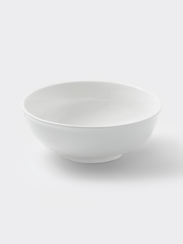 Тарелка глубокая Hanna Knövell, d=18.5 см, фарфор, белая