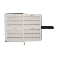 Ежедневник недатированный формат А5, с хлястиком, 128л, линия, пвх, Синий Ежедневник недатированный формат А5, с хлястиком, 128л, линия, пвх, Синий