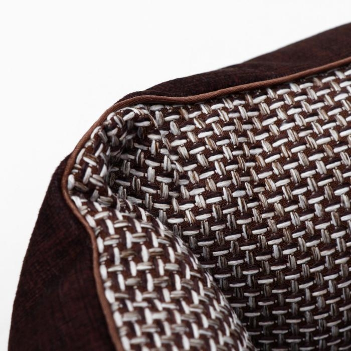 Лежанка  Лежанка "Лофт мокко №4", 70 х 55 х 20 см, темно-коричневый