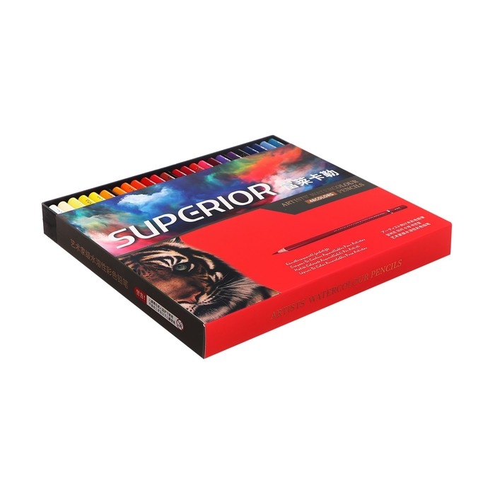 Карандаши акварельные 48 цветов, в картонной коробке WCP-48 Карандаши акварельные 48 цветов, в картонной коробке WCP-48