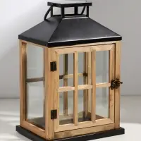 Подсвечник дерево "Французское окно" набор 2 шт свеча 9х12 14х19,5 см 13х17х24,5 18х24х36 см   10955