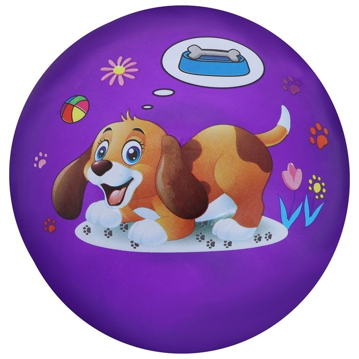 Мяч детский «Животные», d=22 см, 60 г, цвет МИКС Мяч детский «Животные», d=22 см, 60 г, цвет МИКС