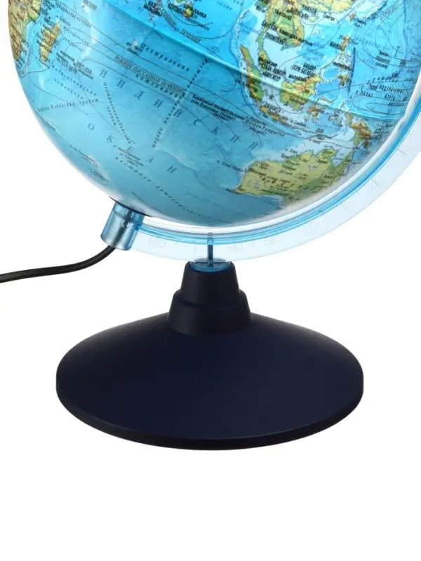Глобус физический &laquo;Классик Евро&raquo;, диаметр 210 мм, с подсветкой