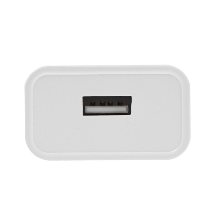 Сетевое зарядное устройство Hoco C81A, USB, 2.1 А, кабель Type-C 1 м, белый Сетевое зарядное устройство Hoco C81A, USB, 2.1 А, кабель Type-C 1 м, белый