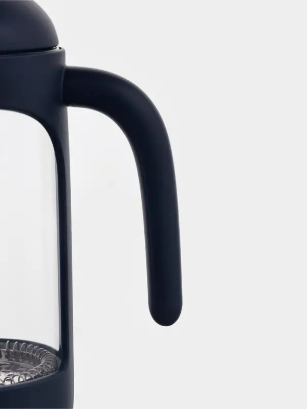 Заварочный чайник френч - пресс Magistro &laquo;Хельсинки&raquo;, 350 мл, стекло, тёмно-синий