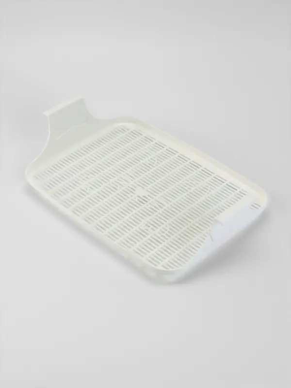 Туалет с сеткой, 44&times;33&times;11.5 см, серый, белый