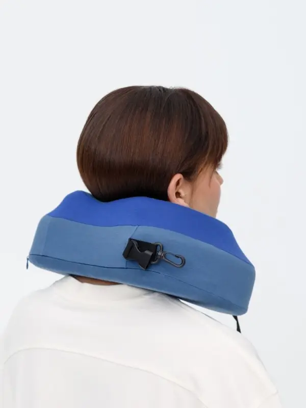 Дорожная подушка Piligrim, синяя