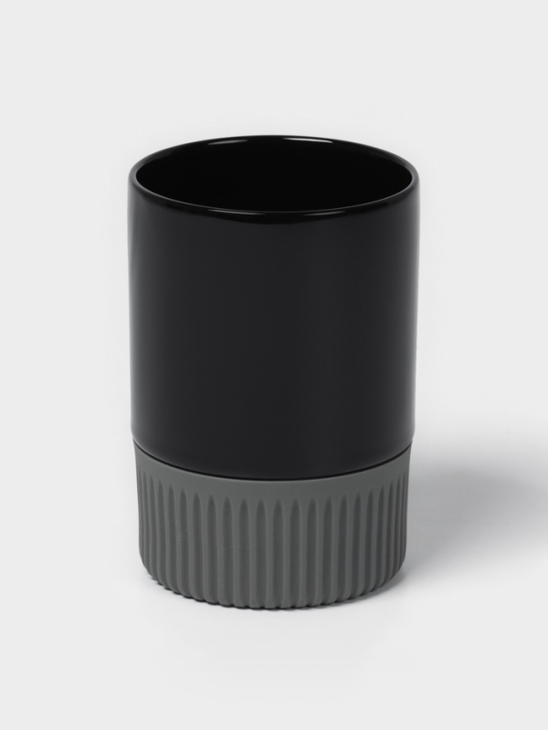 Набор для ванной Набор для ванной "Глянец" 3 предмета (дозатор для мыла, стакан, мыльница)