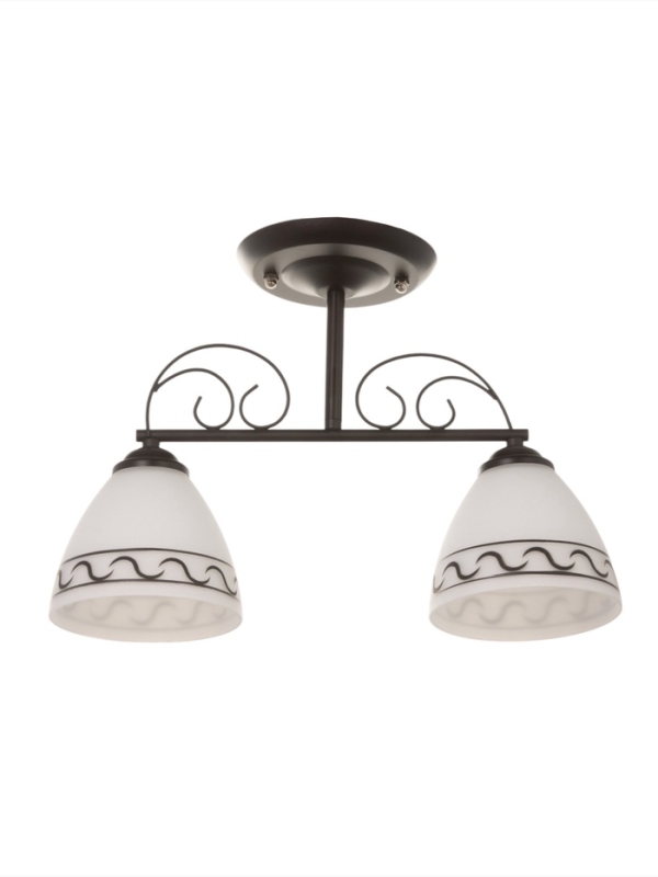 Люстра Люстра "Кинг" 2х40Вт Е27 черный