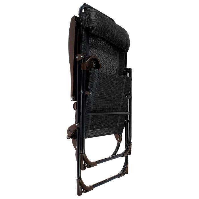 Кресло - шезлонг Nika, с полкой, 75 x 59 x 109 см, цвет венге Кресло - шезлонг Nika, с полкой, 75 x 59 x 109 см, цвет венге