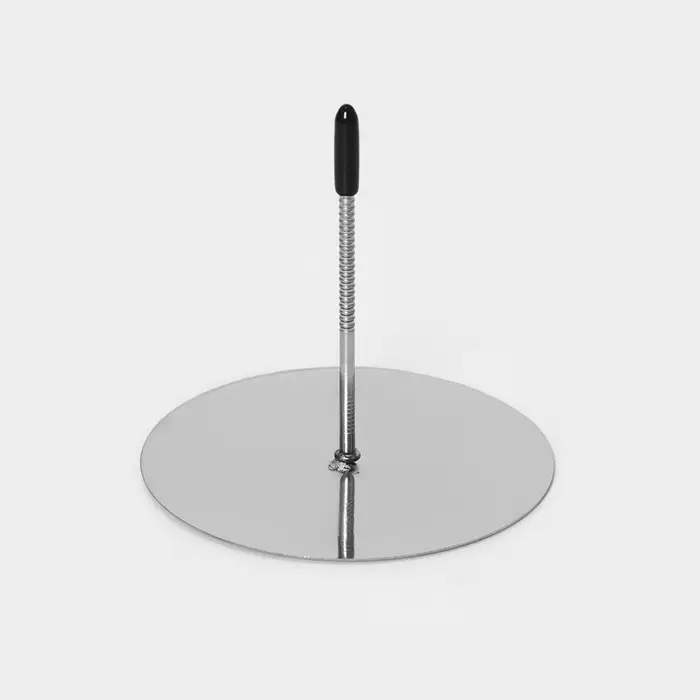 Гвоздь кондитерский для цветов, d=7 см, h=7 см, нержавеющая сталь, серебристый