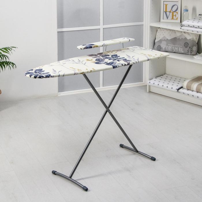 Доска гладильная Nika «Лина 1», 112×34,5 см, два положения высоты 70,80 см, микс Доска гладильная Nika «Лина 1», 112×34,5 см, два положения высоты 70,80 см, микс