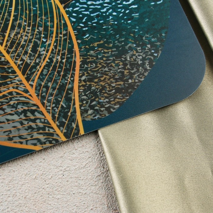 Доска разделочная пластиковая Дорого внимание «Листья», 30 х 20 см