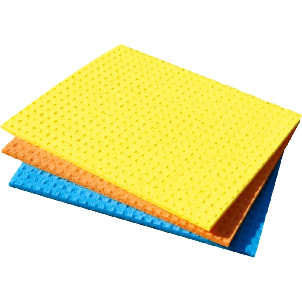 Салфетки хозяйственные губчатые York 15,5х17,5см, 3шт/уп