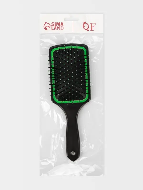 Расчёска массажная, широкая, 8&times;24(&plusmn;1) см, МИКС