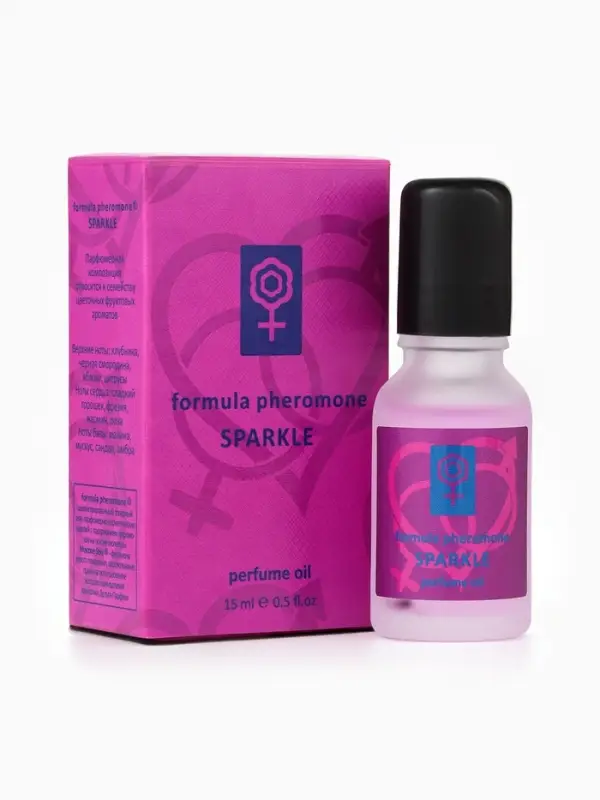 Парфюмерное масло женское с феромонами Formula Pheromone Sparkle, 15 мл (по мотивам Moon Sparkle (Escada)