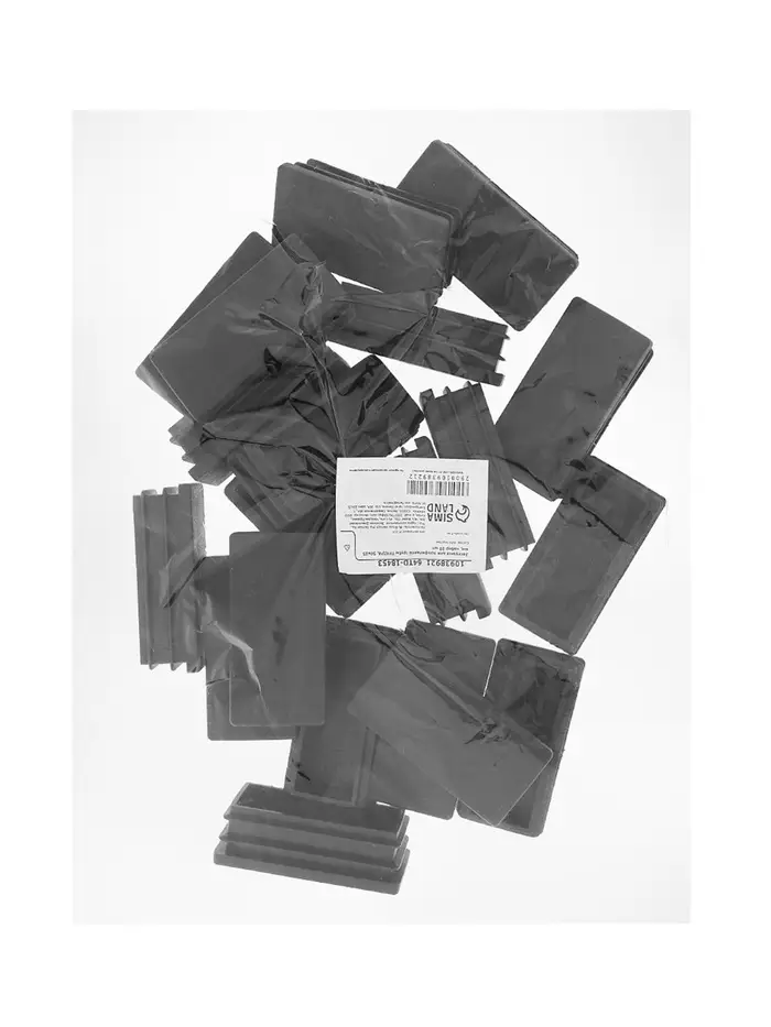 Заглушка для профильной трубы ТУНДРА, 50х25 мм, набор 20 шт