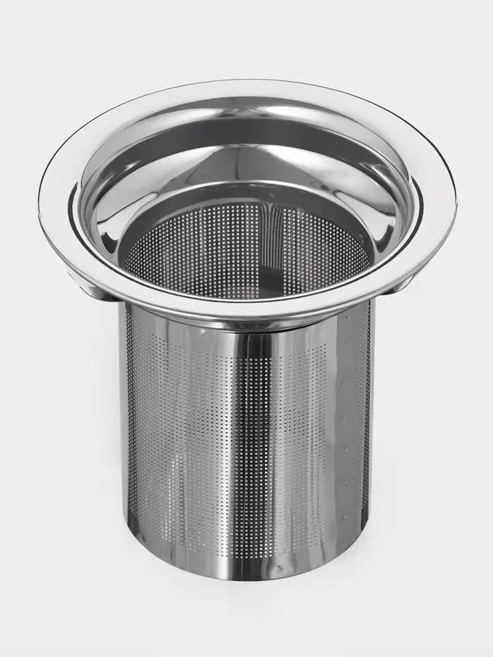 Чайник заварочный Magistro &laquo;Калиопа&raquo;, 350 мл, с металлическим ситом и крышкой, стекло, прозрачный