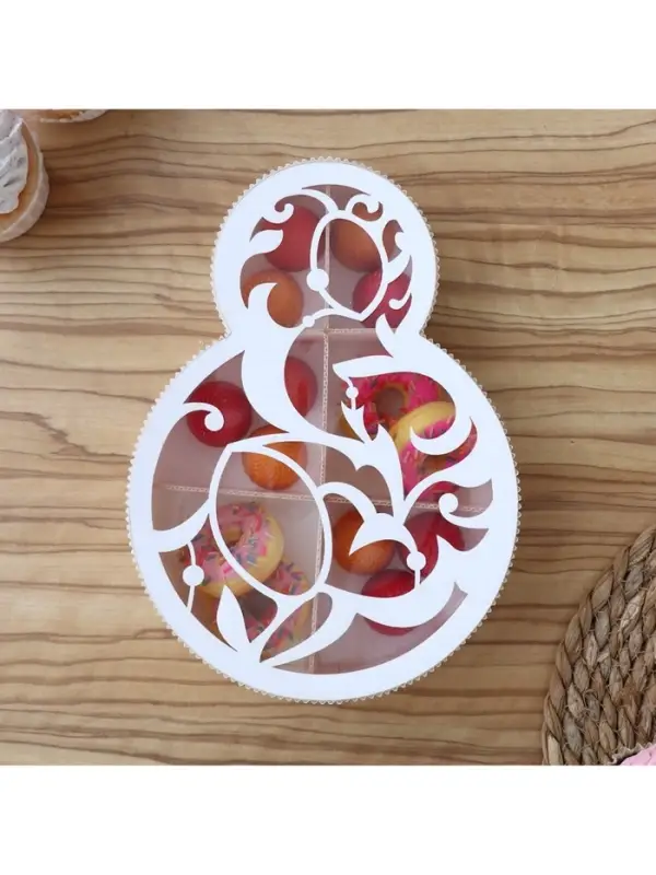 Коробка подарочная, кондитерская упаковка &laquo;8 марта&raquo; белая, 22&times;16&times;5 см