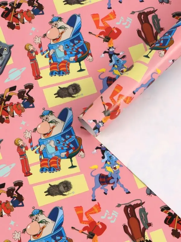 Бумага глянцевая «Добрые мультики», 50 × 70 см Бумага глянцевая «Добрые мультики», 50 × 70 см