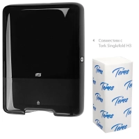 Полотенца бумажные д/держ.Терес Комфорт 200л/пач 20пач/кор V-слож.Т-0221