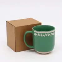 Кружка чайная керамическая &laquo;Орнамент&raquo;, 400 мл, ручная работа