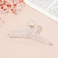 Крабик для волос &laquo;Хелен&raquo;, петля, 11 см, прозрачный