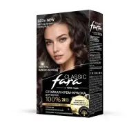 Краска для волос Fara Classic, тон 507А, натуральный шоколад, 160 г
