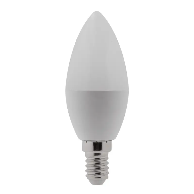 Лампа светодиодная LED 8 Вт 640Лм 2700К свеча теплый E14 220-240В LED B35-8W-827-E14 Red Line