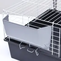 Клетка для грызунов &laquo;Пижон&raquo; №1 складная, 58&times;40&times;34 см, миска, 2 кормушки, серая