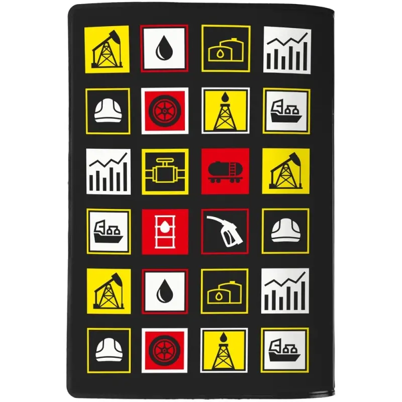 Обложка для паспорта Industry, ver.2, нефть и газ