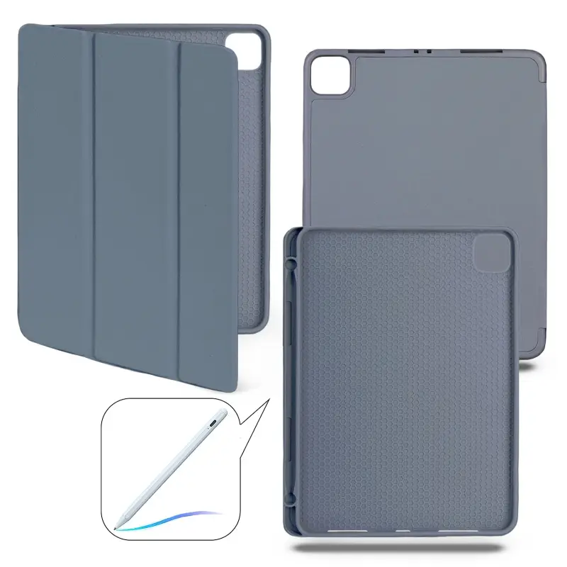 Чехол-книжка для iPad Pro 12.9 (2021/2022) Smart Case (Pencil) Lavender Grey №5