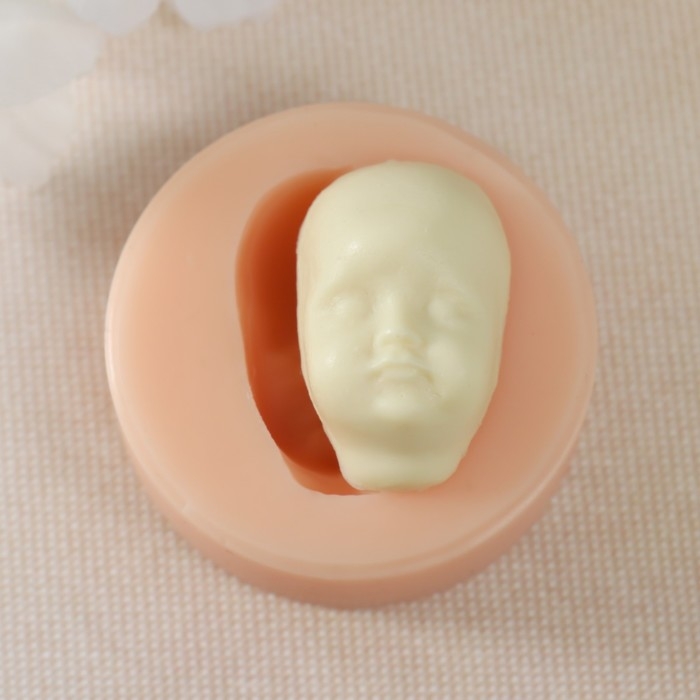 Молд силикон Молд силикон "Лицо младенца" №9 3х1,9х1,4 см