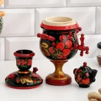 Фигура дерево &laquo;Самовар&raquo;, хохлома
