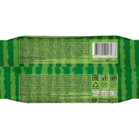 Салфетки влажные освежающие AURA TROPIC COCKTAIL в ассортименте 60шт