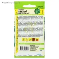 Семена Кабачок "Важный господин", цп, 2 г Семена Кабачок "Важный господин", цп, 2 г